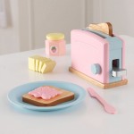 Set de jucarie Expresor Cafea si Toaster Pastel expresso din lemn Kidkraft Set de jucarie Expresor Cafea si Toaster Pastel expresso din lemn Kidkraft